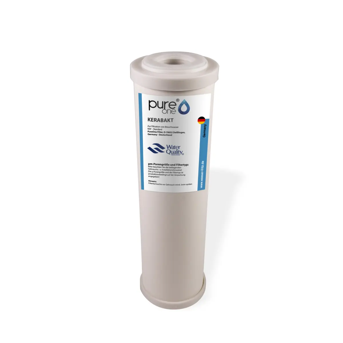 PureOne Kerabakt Keramikfilter - 10 Zoll. 0.3µ
