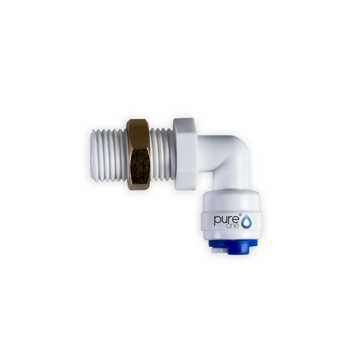 PureOne EF015-BB Quick-Fitting - 1/4 AG auf 1/4 Zoll...