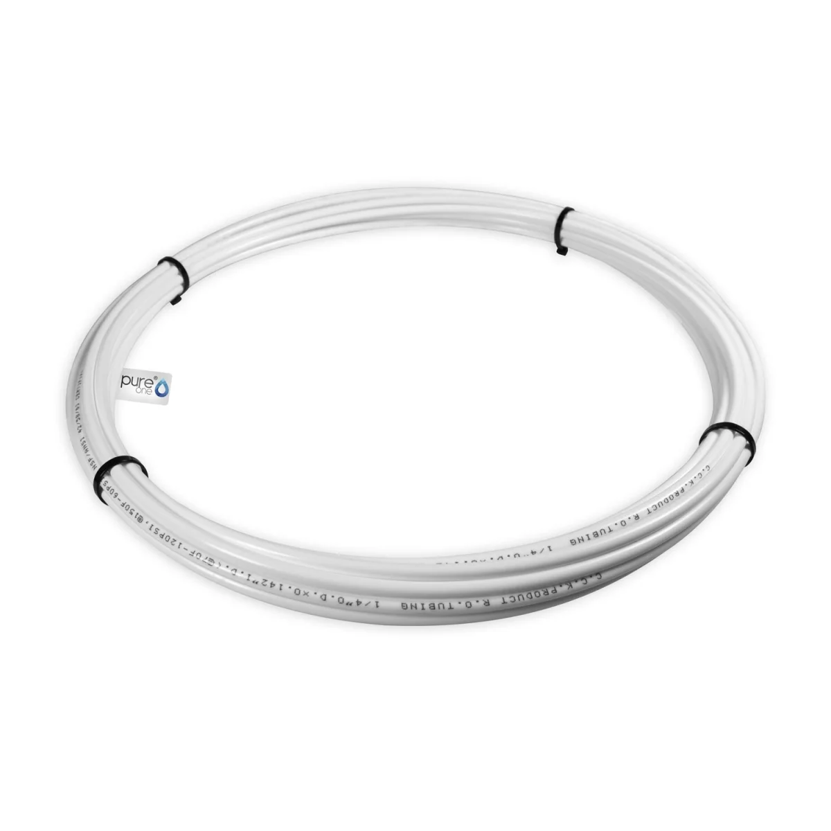 PureOne Systemflex Osmose-Schlauch 1/4 Zoll. Weiss 5 Meter