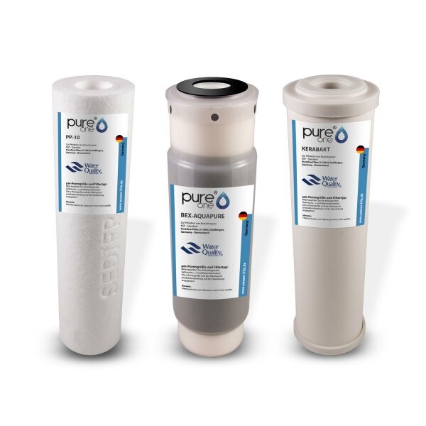 PureOne MS1 Membran-Set GROB 20µ Wasserfilter Wasseraufbereitung Filteranlage 