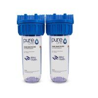 PureOne AKS2 Antikalk-Set. 2-Stufige Filteranlage | Wasserenthärtung 1/2"