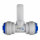 PureOne QF-10D Quick-Fitting - 3/8 x 3/8 (TÃ¼lle) x 3/8 Zoll | T-Form