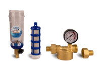 PureOne Long Life Metall Vorfilter PPF-60M (Manometer) Adapter 3/4"